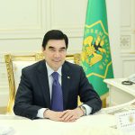 Türkmenistanyň Prezidentiniň we Russiýanyň Prezidentiniň Arasynda Gepleşikler Geçirildi