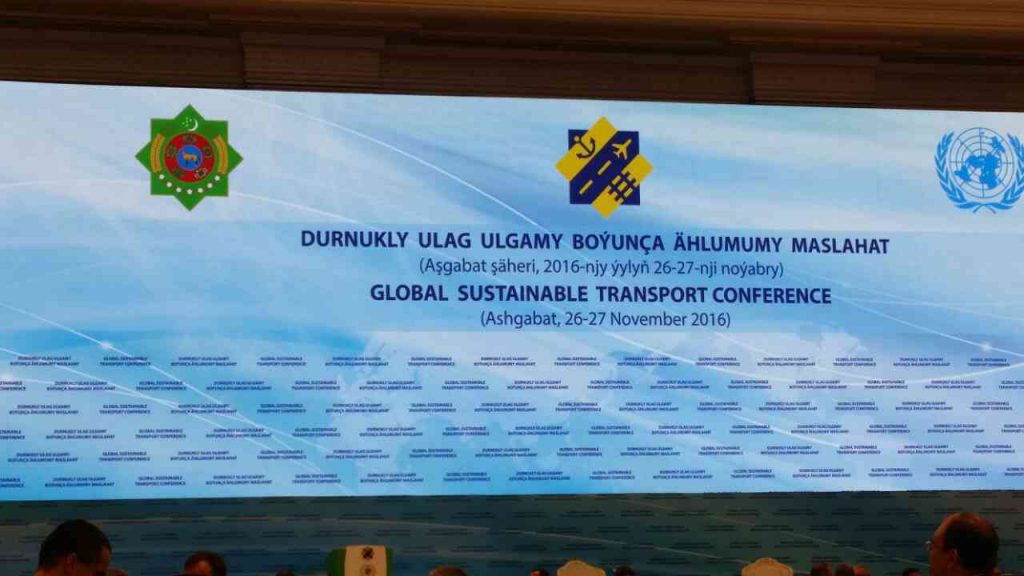 Aşgabatda Durnukly Ulag Ulgamy Boýunça Birinji Ählumumy Maslahat Öz Işine Başlady