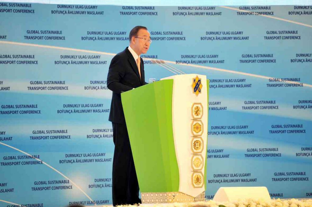Aşgabatda Durnukly Ulag Ulgamy Boýunça Birinji Ählumumy Maslahat Öz Işine Başlady