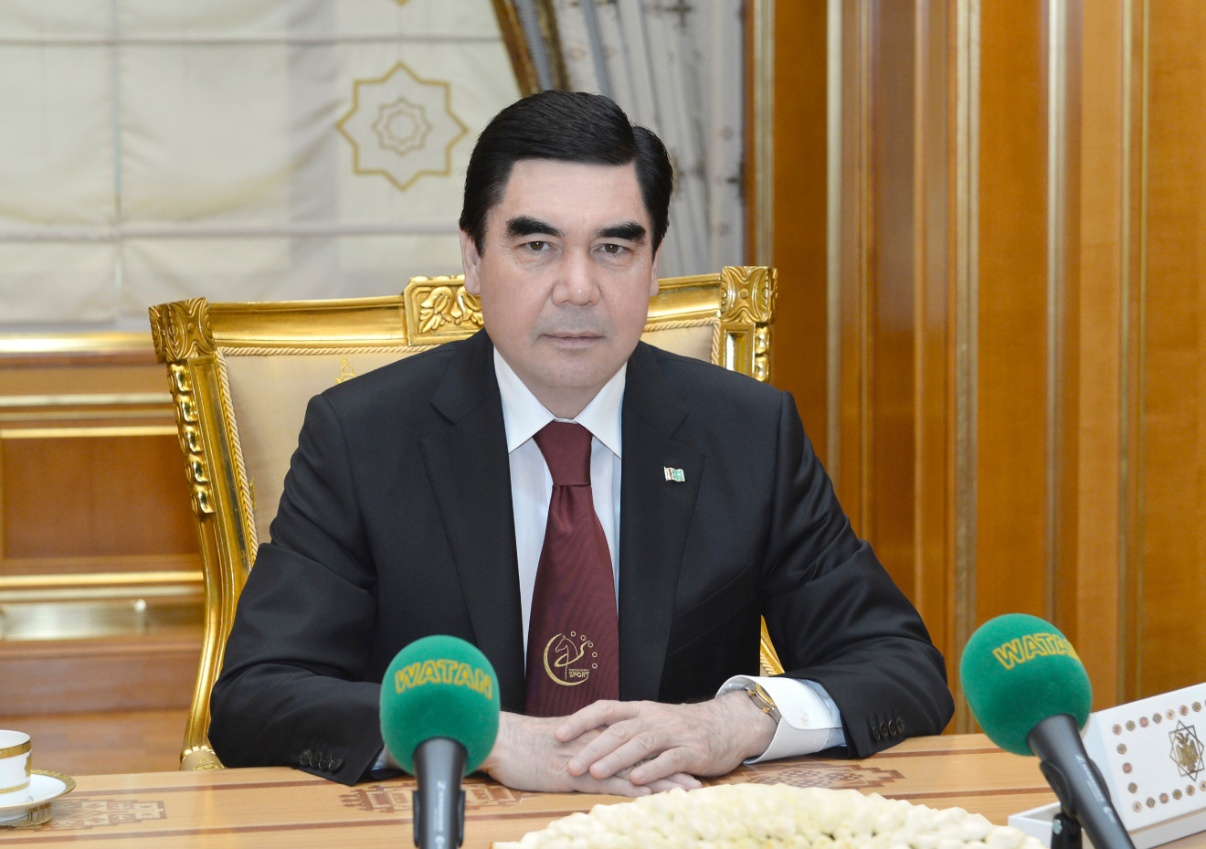 Türkmenistanyň Prezidenti Çykyş Edýär
