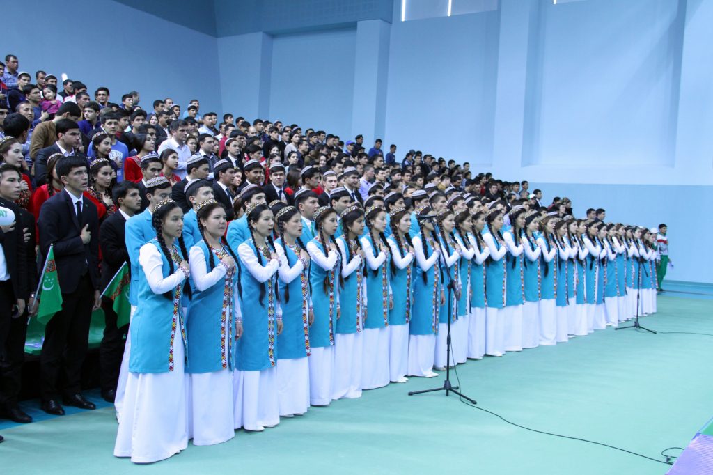 Türkmenistan Aşgabatda Basketbol Boýunça Halkara Ýaryşy Fotogalereýa