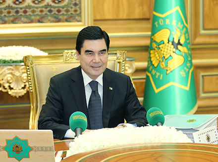 Türkmenistanyň Prezidenti Özbegistanyň Premýer-Ministriniň Birinji Orunbasaryny Kabul Etdi