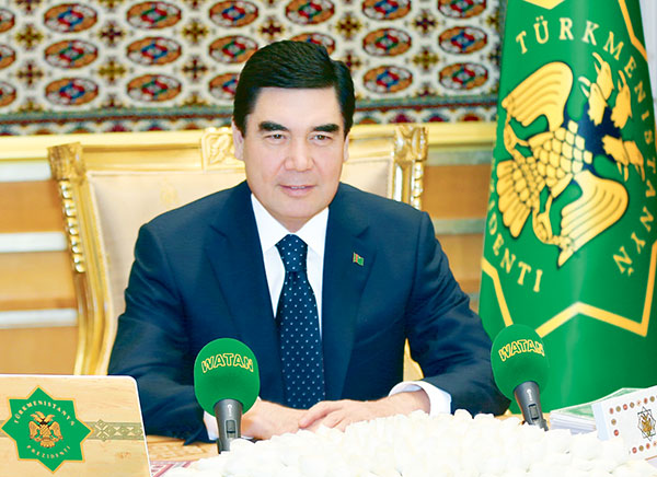 Türkmenistanyň Prezidenti Energetika Hartiýasynyň Baş Sekretaryny Kabul Etdi