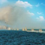 Türkmenistanyň Prezidenti Harby Deňiz Güýçleriniň “Gaýratly” Gämisiniň Topary Bilen Duşuşdy