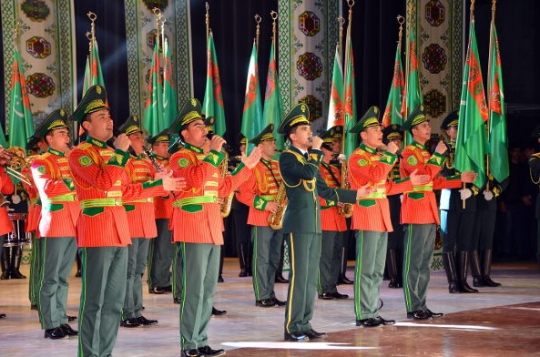 Türkmenistanda Döwlet Baýdagynyň Güni Dabaraly Bellenildi