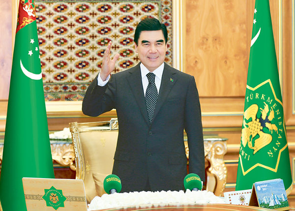 Hormatly Prezidentimiz Gurbanguly Berdimuhamedow: Türkmenistanyň Daşary Syýasaty Içerki Ösüşler we Dünýä Giňişliginde Milli Bähbitleri Üpjün Etmek Üçin Oňaýly Şertleri Döretmäge Gönükdirilendir