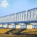 Türkmenistanyň we Özbegistanyň Prezidentleri Amyderýanyň Üstünden Gurlan Täze Demir Ýol Köprüsinden Geçdiler