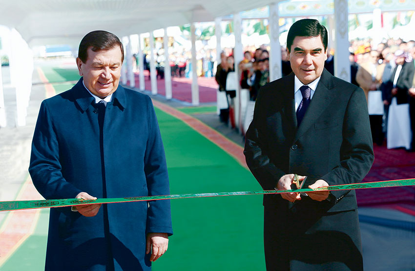 Özbegistan Respublikasynyň Prezidenti Şawkat Mirziýoýewiň Türkmenistana Resmi Sapary Fotosuratlary