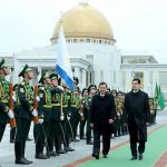 Özbegistan Respublikasynyň Prezidenti Şawkat Mirziýoýew Türkmen Paýtagtyna Döwlet Sapary Fotosuratlary