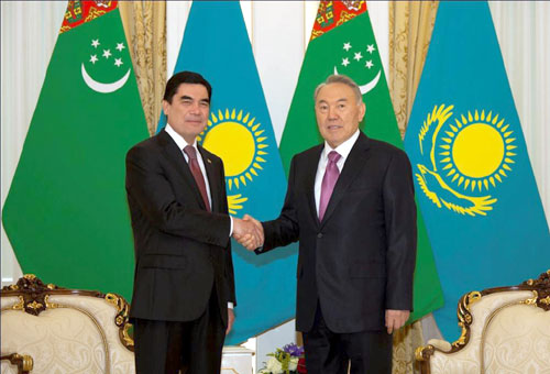 Türkmenistanyň Prezidenti Gazagystanyň Prezidentini Aziada-2017-niň Açylyş Dabarasyna Çagyrdy