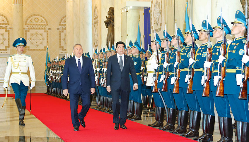 Türkmenistanyň Prezidenti Gurbanguly Berdimuhamedowyň Gazagystan Respublikasyna Döwlet Sapary