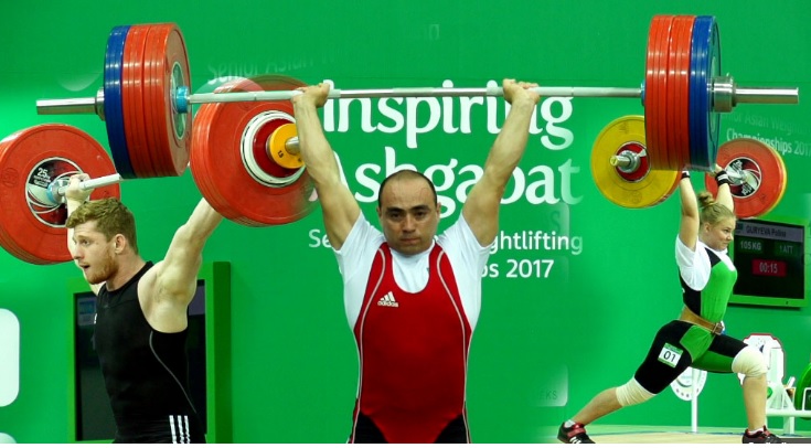 Agyr Atletika Boýunça Aziýa Çempionaty Wideo