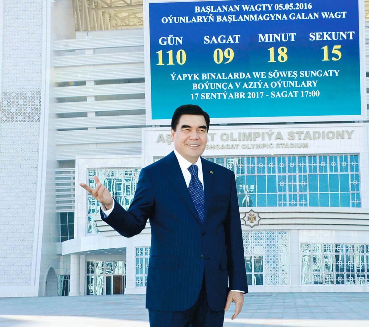 Hormatly Prezidentimiz Gurbanguly Berdimuhamedow Olimpiýa Şäherjigini Abadanlaşdyrmagyň Barşy Bilen Tanyşdy