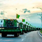 «John Deere» Kombaýnlarynyň Iň Täze Nusgalary Türkmen Ekerançylarynyň Ygtyýaryna Gelip Gowuşdy Fotosuratlary