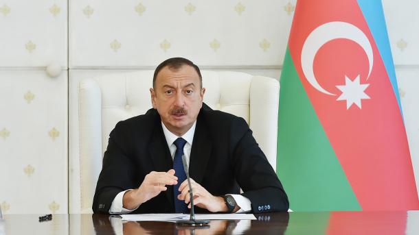 Azerbaýjanyň Prezidenti Türkmenistanyň Prezidentini Diplomatik Gatnaşyklaryň 25 Ýyllygy Bilen Gutlady