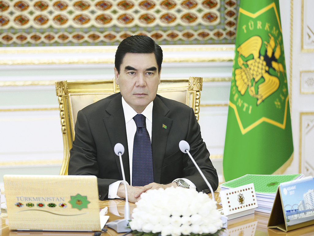 Türkmenistanyň Prezidenti Döwlet Howpsuzlyk Geňeşiniň Mejlisini Geçirdi