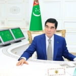 Wideoşekilli Iş Maslahatynda Durmuş-Ykdysady Taýdan Ösüşiň Kadalaşdrylyşy we V Aziýa Oýunlaryna Taýýarlyk Meseleleri Garaldy