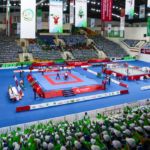 Aşgabat 2017 Oýunlarynda Ilkinji Altyn Medalyna Sportuň Jiu-Jitsu “Duo Klassik” Görnüşi Boýunça Türkmen Türgenleri Eýe Boldular