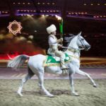 «Aşgabat 2017» Oýunlarynyň Alawyny Alyp Gelýän Atlylaryň 17-si Olimpiýa Stadionyna Geldiler