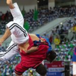 Guşakly Göreş Boýunça Tälimçi Garajaýew Ýaryşlaryň Üçünji Gününde Gazak Göreşi Hem-de Pahlawani Tapgyrlarynda Güýçli Garşydaşlaryň Bolmagyna Garaşýar