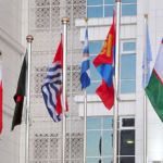 Olimpiýa Şäherçesinde “Aşgabat 2017” Oýunlaryna Gatnaşyjy Ýurtlaryň Otuzysynyň Baýdaklary Galdyrdy