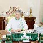 Milli Liderimiz Türkmenistanyň Prezidentiniň Ahalteke Atçylyk Toplumyna Bardy