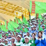 Milli Liderimiz Türkmenistanyň Prezidentiniň Ahalteke Atçylyk Toplumyndaky Dabaralara Gatnaşdy