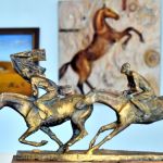 Şekillendiriş Sungaty Muzeýiniň Sergisinde Ahal-Teke Bedewleriniň Waspy