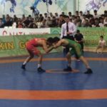 «Olimp» Sport Mekdebinde Erkin Göreş Boýunça Ýaryş Geçirildi